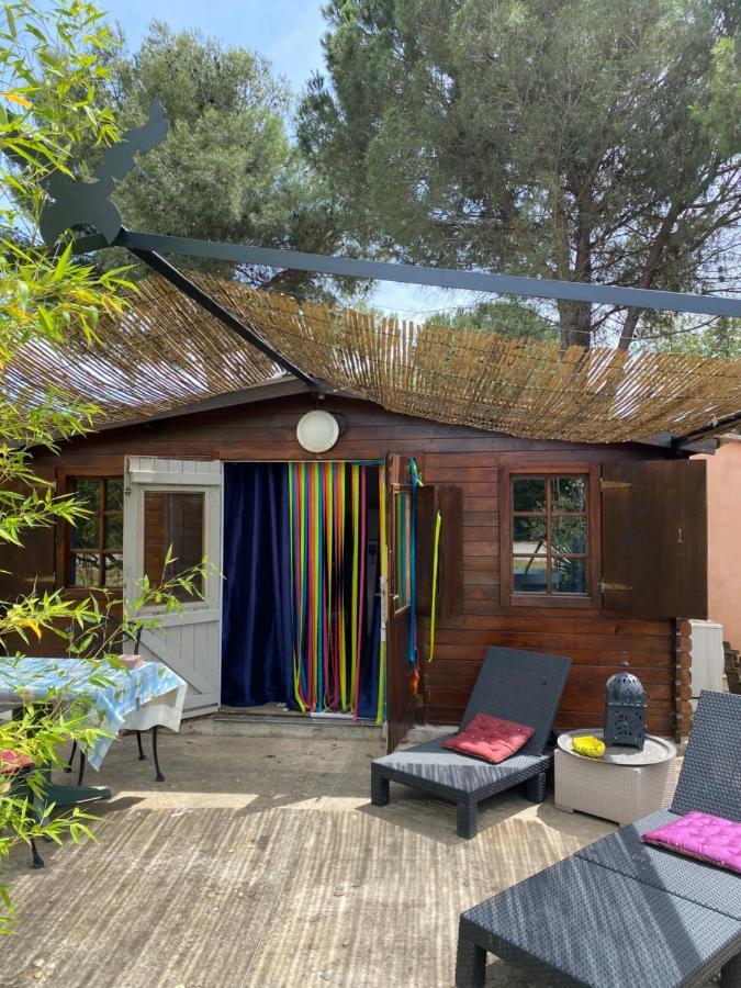 Lumphini le petit chalet climatisé Béziers Exterior foto