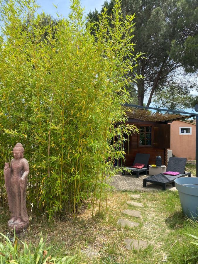 Lumphini le petit chalet climatisé Béziers Exterior foto