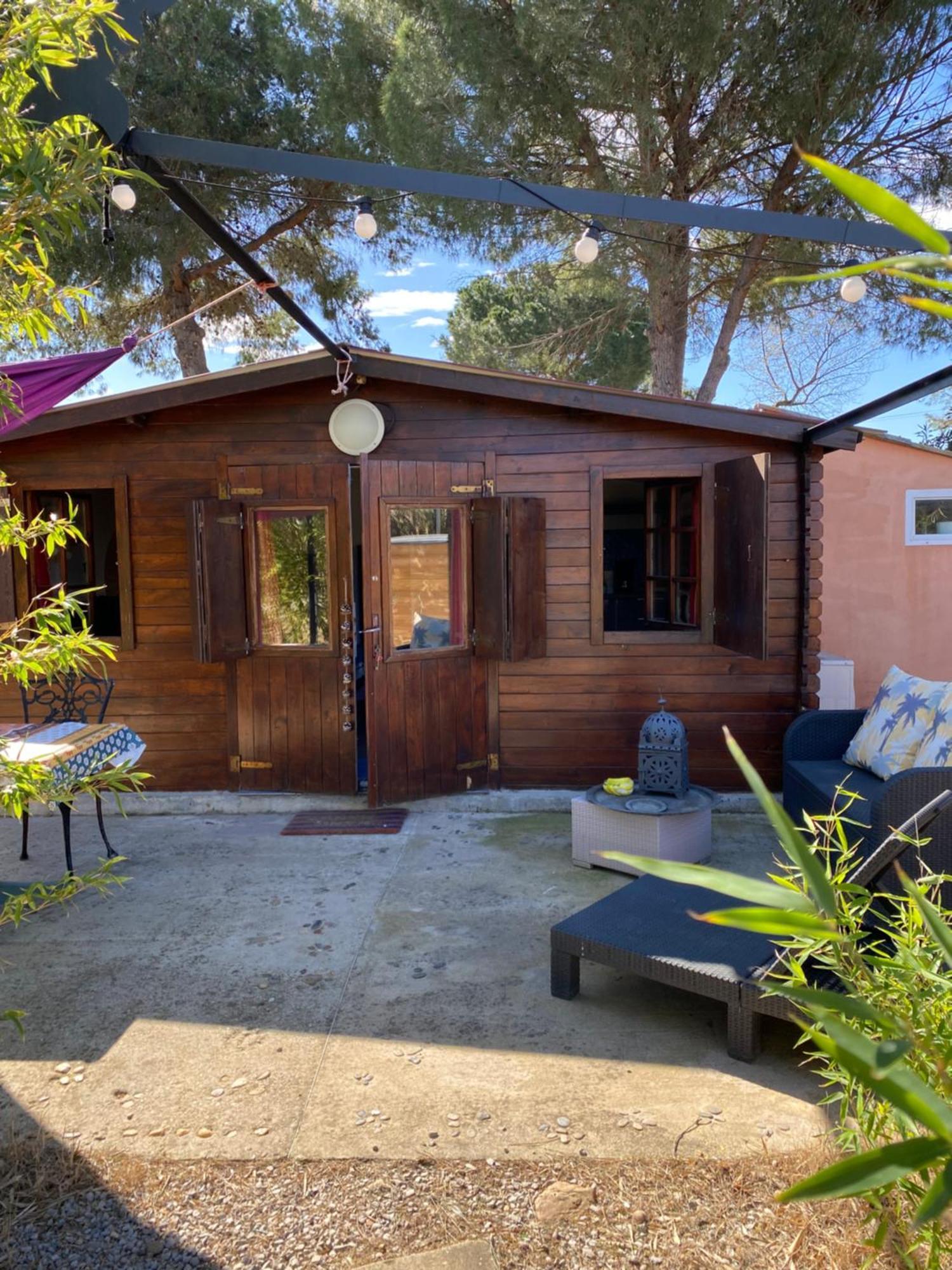 Lumphini le petit chalet climatisé Béziers Exterior foto